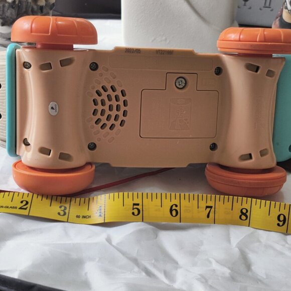 Wooden Alpha Pup Learning Toy, Pull along puppy teaches letters, sounds, songs. - Picture 7 of 10